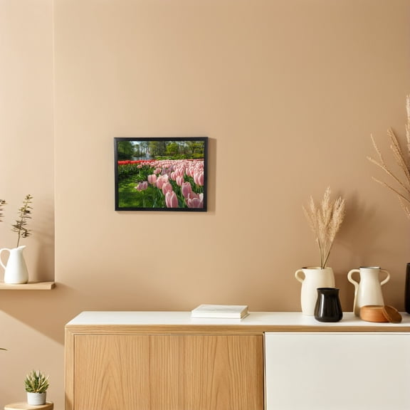 BESTYASH 2Pcs Modern Black Picture Frames 11x14 with Glass Front for Vertical Horizontal Display