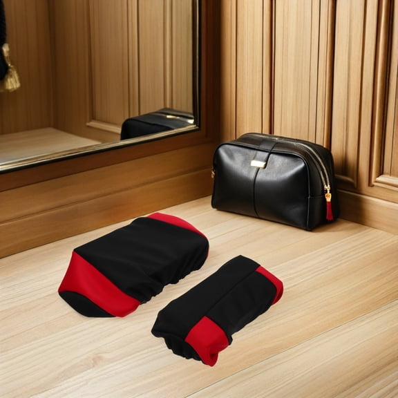 BESTYASH 2Pcs Breathable Fabric Gaming Chair Headrest and Lumbar Cushion Covers for Office Chairs