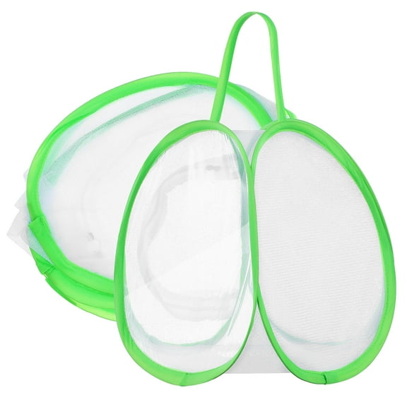 BESTYASH 2Pcs Butterfly Habitat Cage with Transparent Mesh Lightweight Breathable Enclosure for Indoor Observation