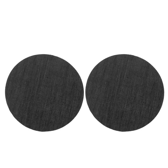 BESTYASH 2Pcs Black LED Light Blocking Disc Soft Light Diffuser for Ceiling and Pendant Lamps