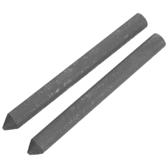 BESTYASH 2Pcs Conductive Graphite Rod Black Lightweight for Scientific Experiments and Machinery Battery Applications