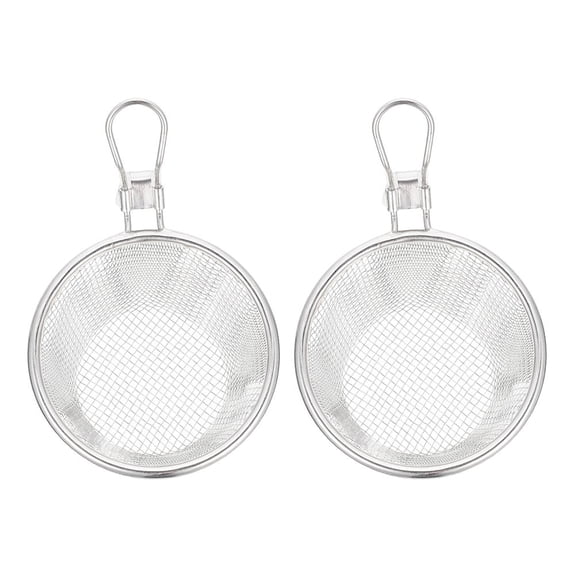 BESTYASH 2Pcs Cooking Basket for Boiling Pasta Stainless Steel Quality