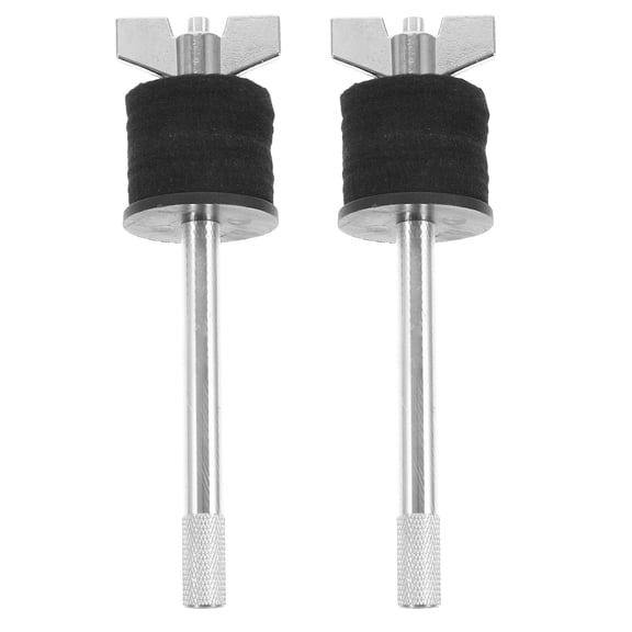 BESTYASH 2-Pack Adjustable Double Layer Cymbal Stack Extension Stand for Drum Sets, Percussion Accessories