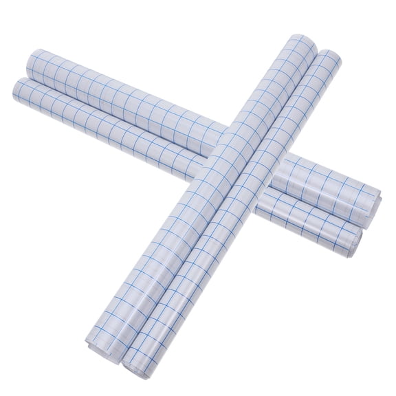 BESTYASH 2Pcs DIY Blue Grid Vinyl Transfer Tape for Easy Transfer of Decals on Smooth Surfaces