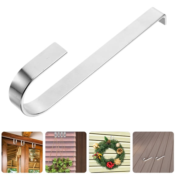 BESTYASH 2Pcs Damage Free Vinyl Siding Hooks for Outdoor Lights and Decorations