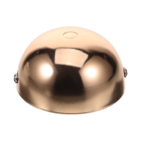 BESTYASH 2Pcs Decorative Golden Ceiling Fixture Canopy with Crossbar for Flush Mount and Hanging Lights