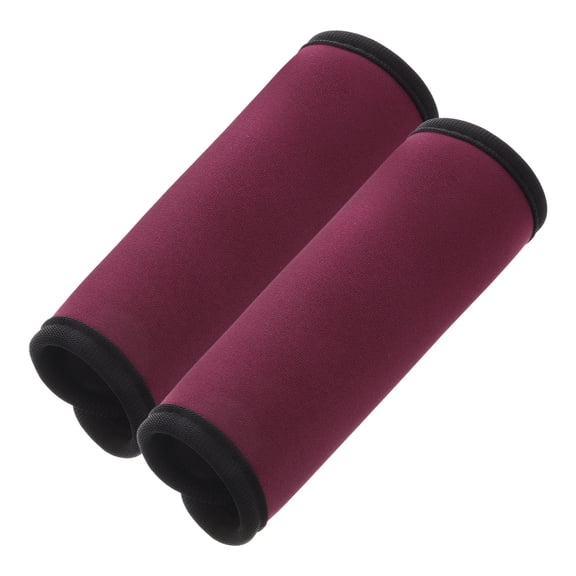 BESTYASH 2Pcs Gym Barbell Pad Covers Detachable Polyester Cushions for Weight Training