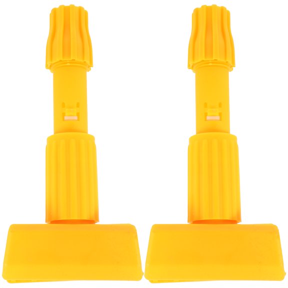 BESTYASH 2Pcs Cleaning Tool Mop Head Clips Plastic Water Absorption Practical Design for General Users