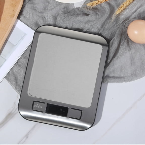 BESTYASH 2Pcs Digital Scale Weighing Tray Transparent Plastic Pan for Baking Cooking and Lab Use