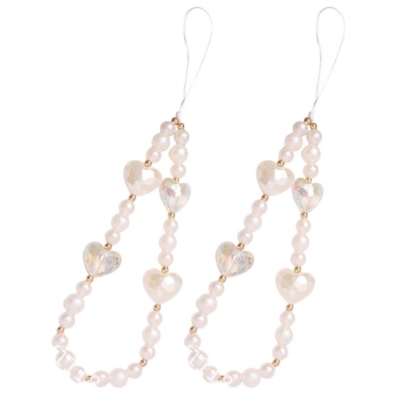 BESTYASH 2Pcs Durable Imitation Phone Chain Hanging Keychain Accessory