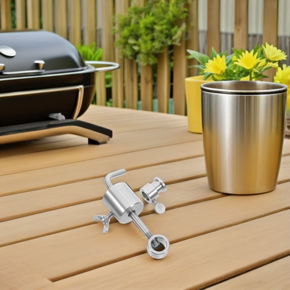 BESTYASH 2Pcs Durable Stainless Steel Counter Weight for Bbq Rotisserie Rods and Grilling Racks