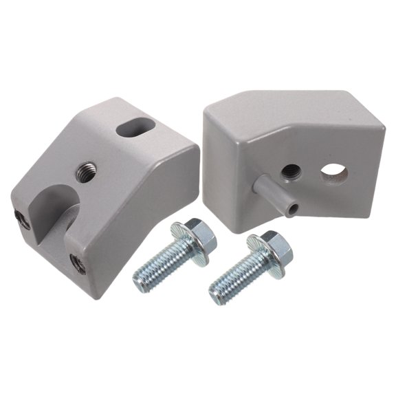 BESTYASH Plated Silver Aluminum Seat Lift Spacer Block for Cars Durable Easy DIY Install 2Pcs