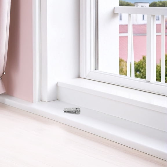 BESTYASH 2-Pack 304 Stainless Steel Folding Window Hinges for Frameless Home Window Replacement and Repair