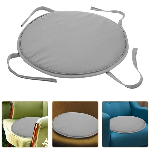 BESTYASH 2Pcs Grey Sponge Bench Seat Cushions with Easy Care Covers and Comfortable Padding