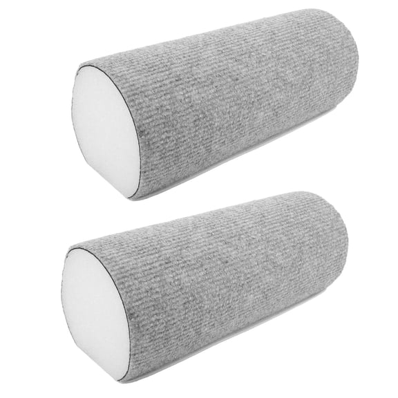 BESTYASH 2Pcs Grey Wall Mount Cat Scratchers Self Adhesive Space Saving Climbing Posts