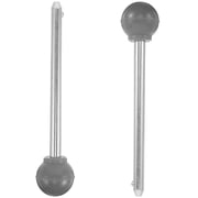 BESTYASH 2-Pack Heavy Duty Stainless Machine Weight Pins with Locking Mechanism for Workout Equipment