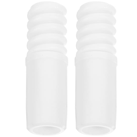 BESTYASH 2Pcs Handle Threaded End Threaded Tip Plastic Adapter for Mop Pole