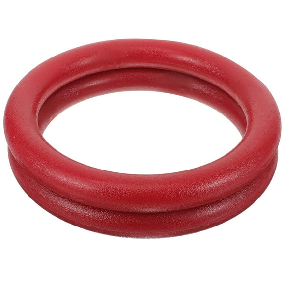 BESTYASH 2Pcs Heavy Duty Gymnastics Rings Made of Durable ABS Material for Pull Up Workout