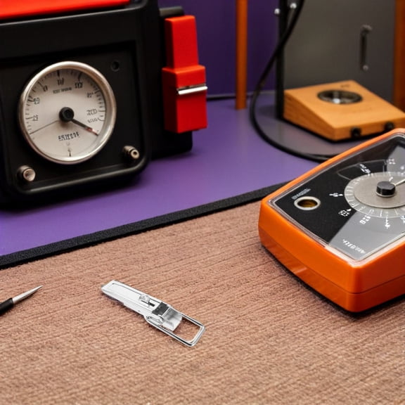 BESTYASH 2Pcs Heavy Duty Galvanized Iron Buckle Latch Replacement for Toolbox Security