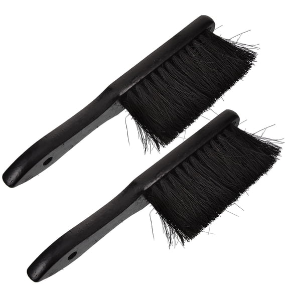 BESTYASH 2Pcs Indoor Fireplace Tools Bench Brush for Safe Ash Coal Ember Cleanup