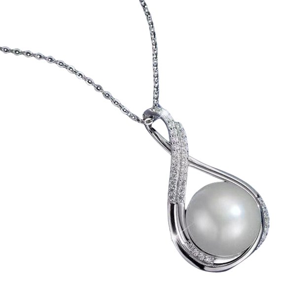 BESTYASH 2Pcs Irregular Pendant Necklace for Women's Fashionable Copper Embellishment