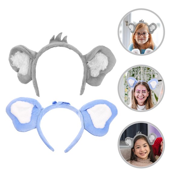 BESTYASH Cute Assorted Color Headbands for Women and Girls, 2 Hair Accessories