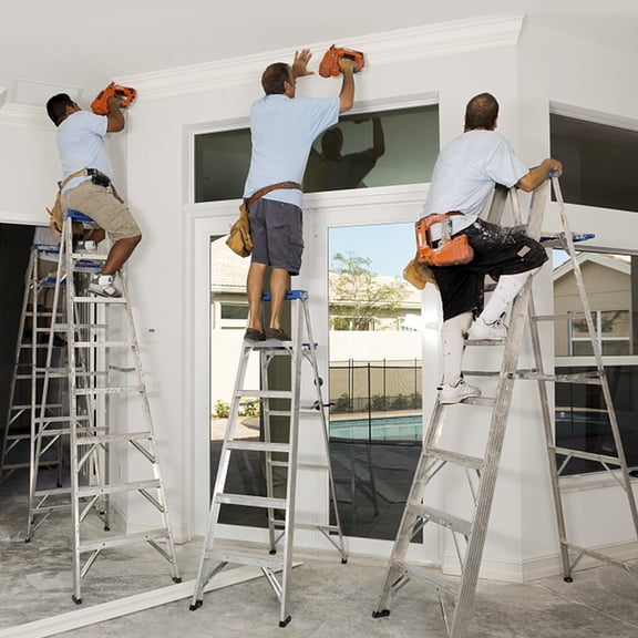 BESTYASH 2-Pack Ladder Boots with Non- Rosy Rubber Grip for Improved Stability and Safety on Ladders