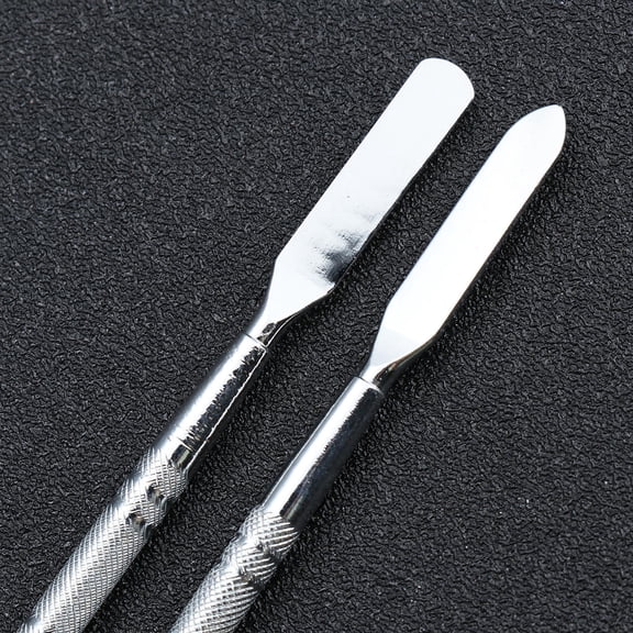 BESTYASH 2Pcs Laptop Spudger Plated Silver Stainless Steel Repairing Stick for Phone Tablet and Small Electronics