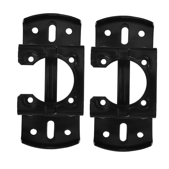 BESTYASH 2Pcs Lighting Fixture Bracket Iron Black For Ceiling Fans In Bedroom Use