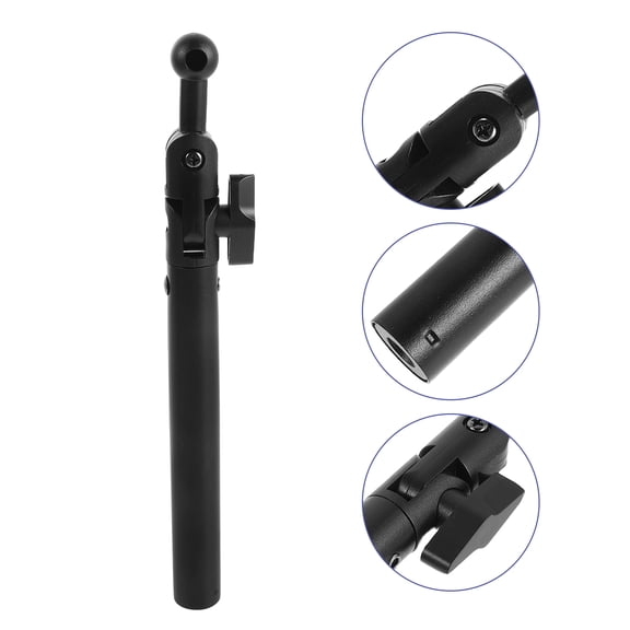 BESTYASH 2-Pack Microphone Arm Stand Extension Rod with Adjustable Multi-Angle Rotation for Podcasting and Content Creation