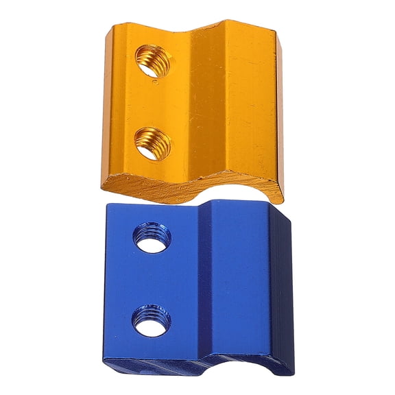 BESTYASH 2-Pack Metal Bike Cable Clamp Housing Clips for Motorcycle Brake and Gear Line Management