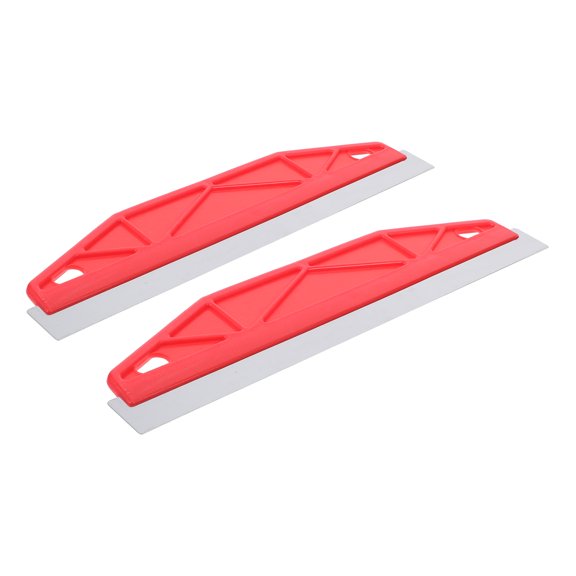 BESTYASH 2Pcs Multipurpose Paint Trim Guard for Walls and Moldings in Red Stainless Steel Design