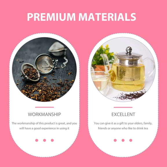 BESTYASH 2-Pack Silicone Tea Strainers with Rose Flower Design for Loose Leaf Tea Brewing and Infusion