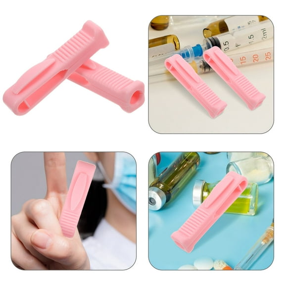 BESTYASH 2Pcs Plastic Ampoule Cutting Tool for Safe and Efficient Glass Vial Opening