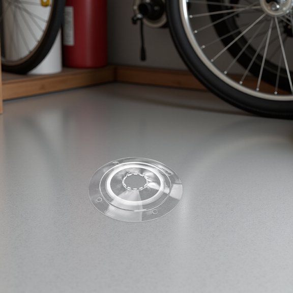 BESTYASH 2Pcs Plastic Bike Flywheel Protector Transparent Spoke Guard Rear Hub Cover for Bike Accessories