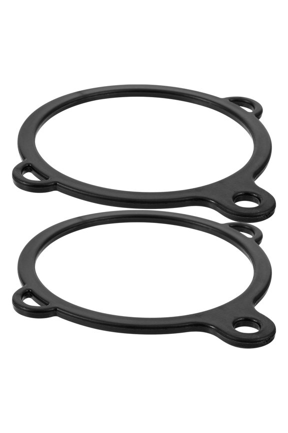 2Pcs Portable Black Multi Use Sports Bottle Carrier Kettle Ring Plastic Resin Material