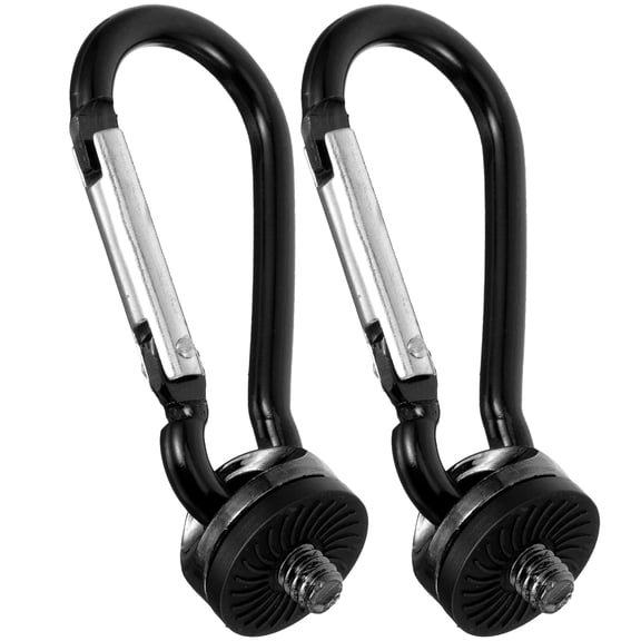 BESTYASH 2Pcs Portable Camera Strap Buckle Metal Clip for Secure Outdoor Use