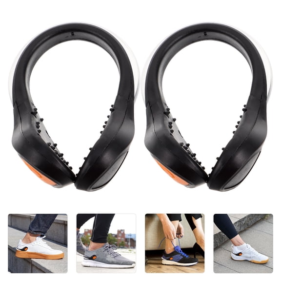 BESTYASH 2Pcs Rechargeable LED Shoe Clip Lights for Night Running and Cycling