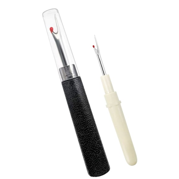 BESTYASH 2Pcs Portable Thread Cutter Tool with Stainless Steel Blade and Comfortable Hand Grip for Stitching