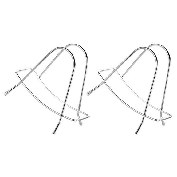 BESTYASH 2Pcs Pot Cover Holder Rack Stainless Steel for Kitchen Organization and Modern Homes