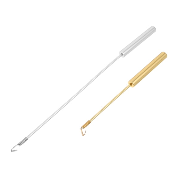 BESTYASH 2-Pack Metal Alloy Pendulum Replacement Parts for Wall Clock Mechanism with Accurate Swinging Movement