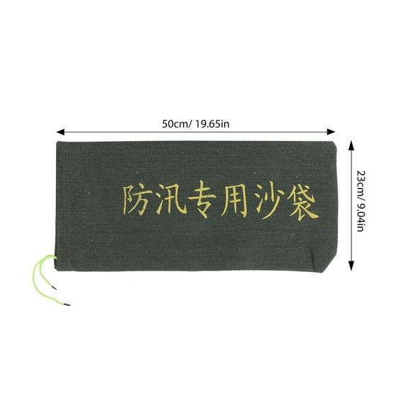 BESTYASH 2Pcs Reusable Water Blocking Flood Bags with Self Absorbing Expansion Design