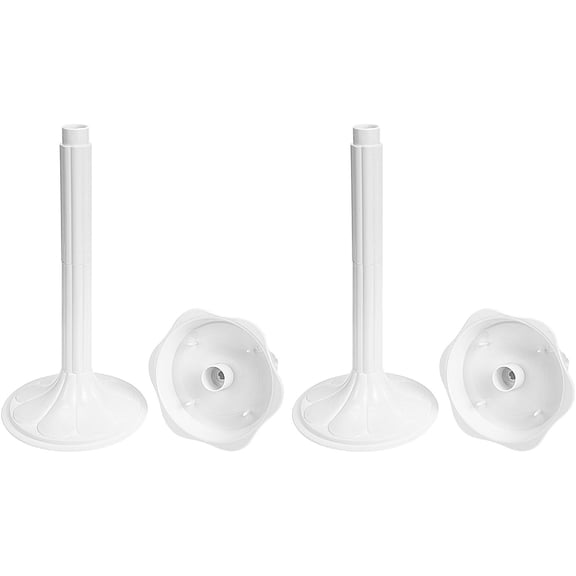BESTYASH 2Pcs Roman Column For Weddings White Roman Pillar Decor Plastic Flowerpot For Ceremony