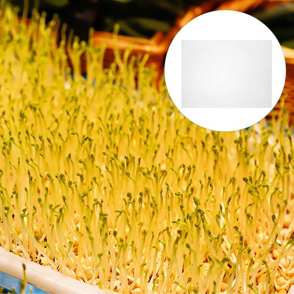 BESTYASH 2Pcs Seed Sprouting Tray Mesh Mat for Garden Plant Propagation Boosting Healthy Microgreens