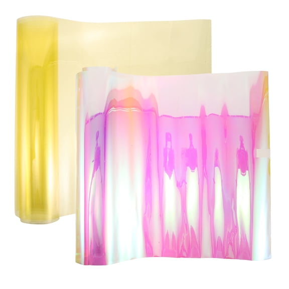 BESTYASH 2Pcs Stage Light Color Filters Assorted Lighting Gels for Home Studio Lamp Decoration