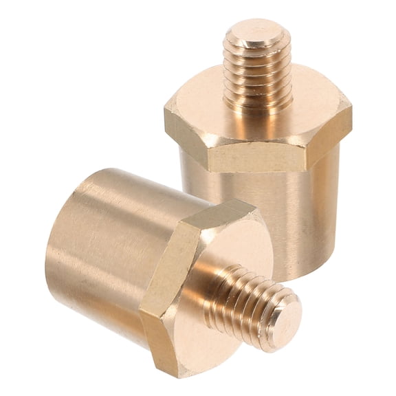 BESTYASH 2Pcs Side Post Battery Terminal Adapter Brass Material Compatible with Car Batteries
