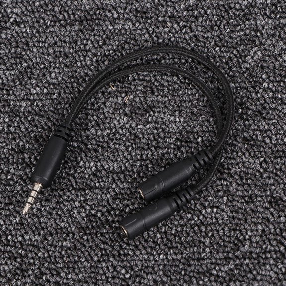 BESTYASH 2-Pack Simple Patch Cords for Home and Office Use Compatible with Computers, Tablets, and Mobile Phones