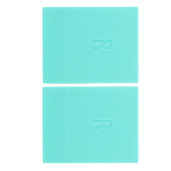 BESTYASH 2Pcs Sky Blue Screen Printing Squeegee Precision Ink Scraper Tool for Studio and Home Use