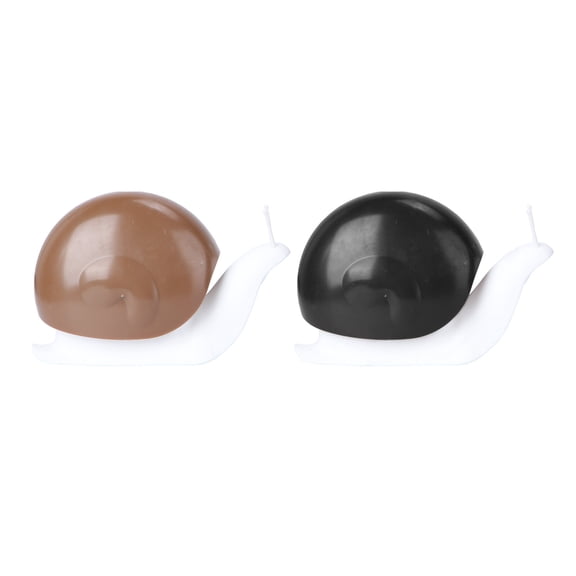 BESTYASH 2pcs Refillable Pump Dispenser Bottle Snail Shaped Plastic 120ml