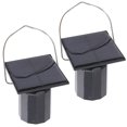 Dynamic Key Rotation BESTYASH 2Pcs Solar Powered Spinning Motor for Outdoor Wind Chimes ...
